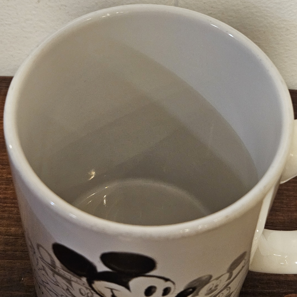 Through out the years Mickey Mouse mug